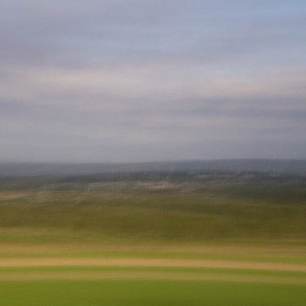 Impressionistische Landschaftsdarstellung Hafen